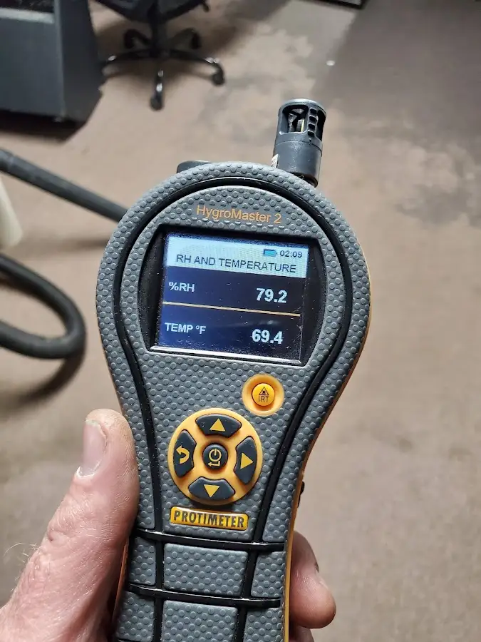 Moisture meter humidity assessment for Fire & Smoke Damage Restoration in Colonial Heights